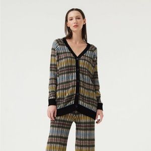 DUMA OFFICIAL Massey Cardigan in Sorbet Tone